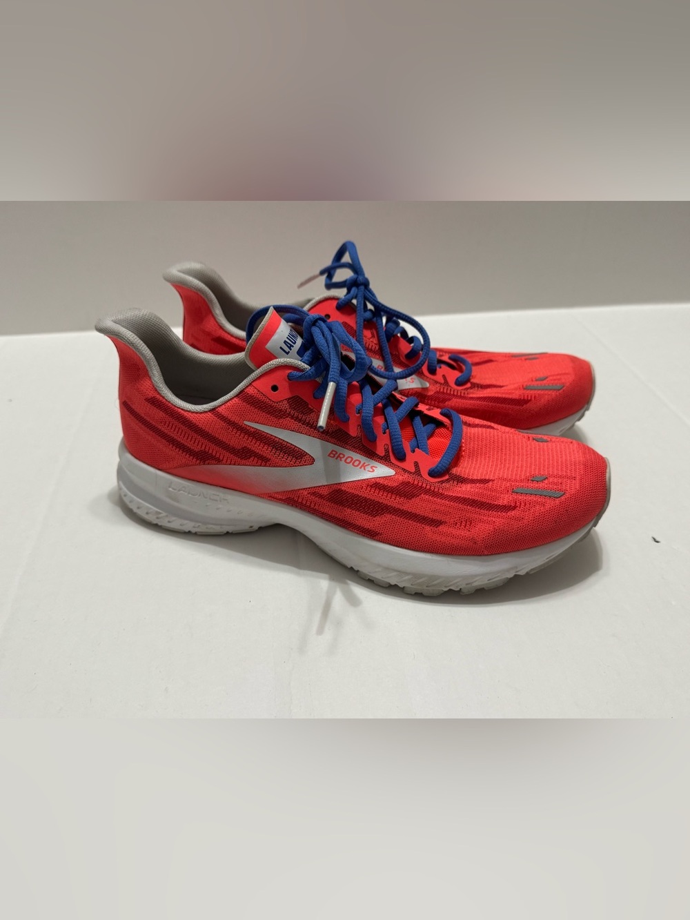 Brooks Launch 7 Women's
Running Shoes Coral/Claret/ Blue Size 8.5